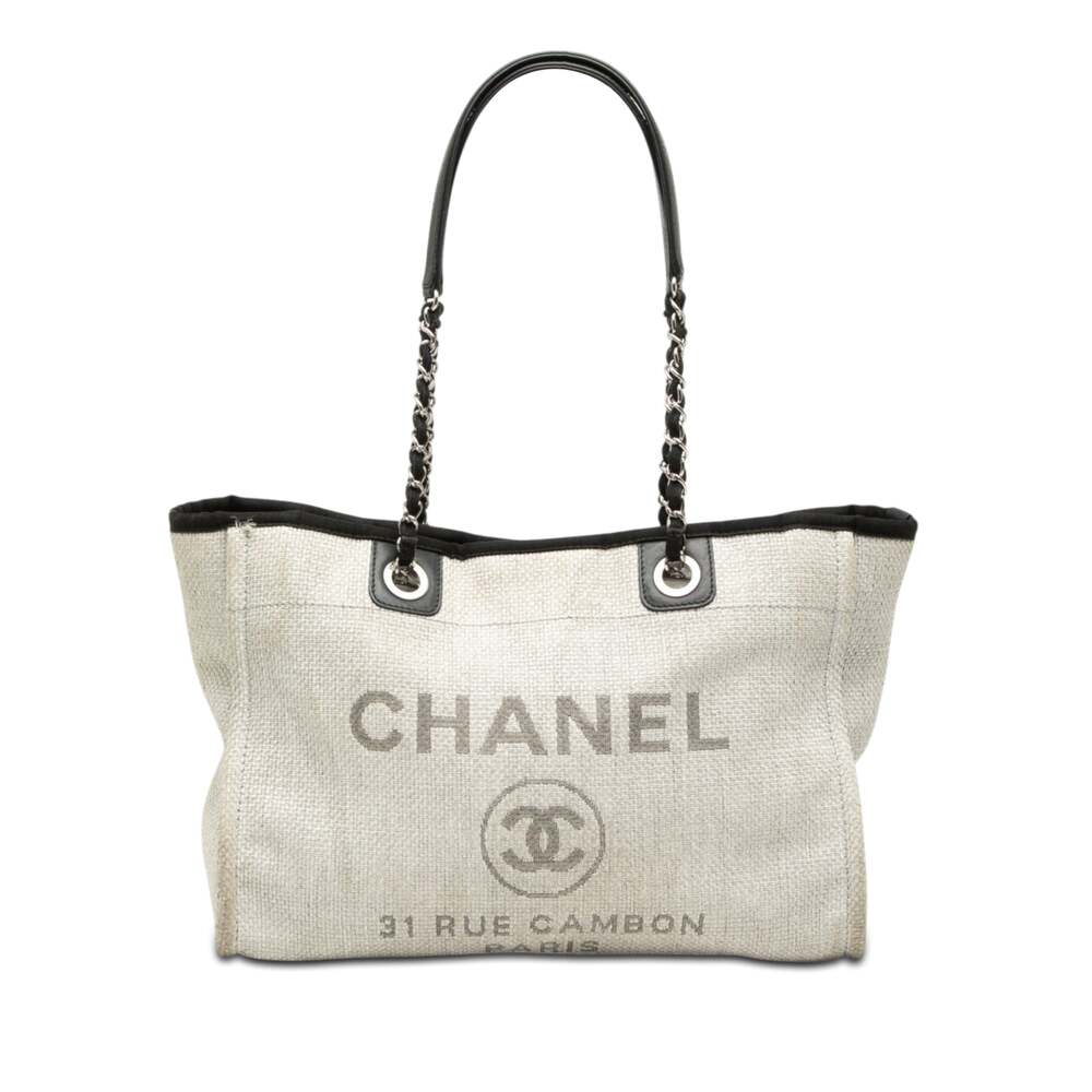 Chanel Deauville Tote Raffia Small #287665C25B